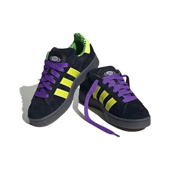 Adidas Campus 00S “Black Solar Yellow”