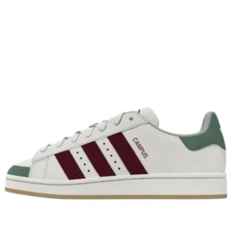 Adidas Campus 00S “Λευκό Μπορντό Πράσινο”