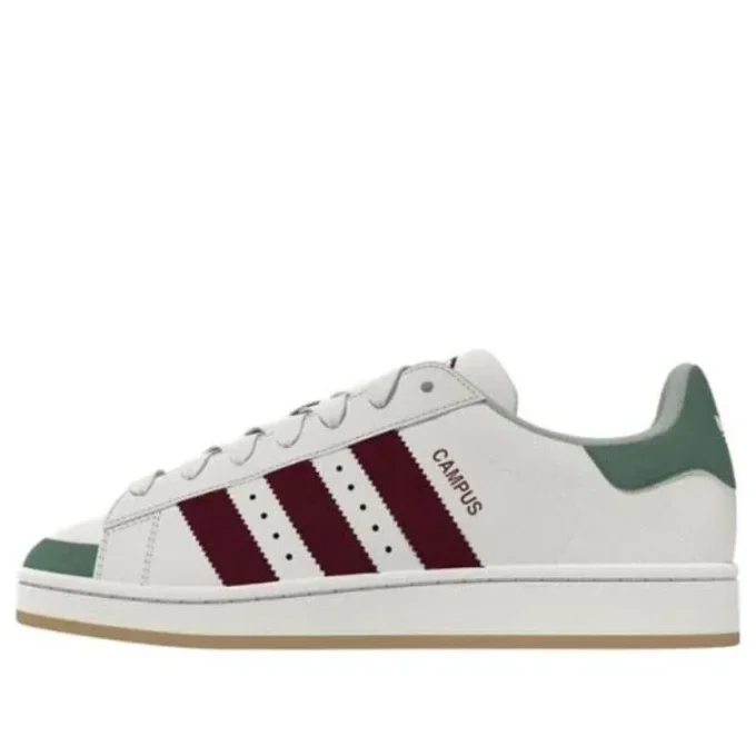 Adidas Campus 00S “Λευκό Μπορντό Πράσινο”