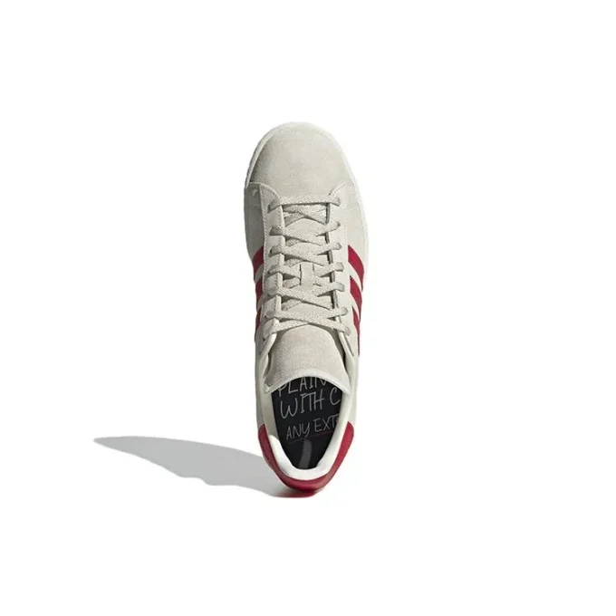 Adidas Campus 80S “off White Collegiate Red”