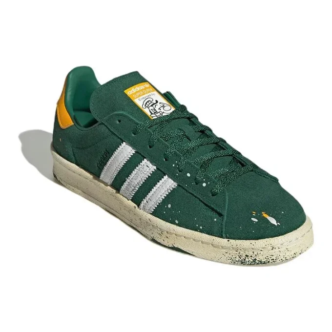 Adidas X Cook Campus 80 “Paint Splatter – Σκούρο πράσινο”