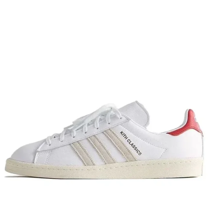 Adidas X Kith Campus 80S “Classics Program – White Red”